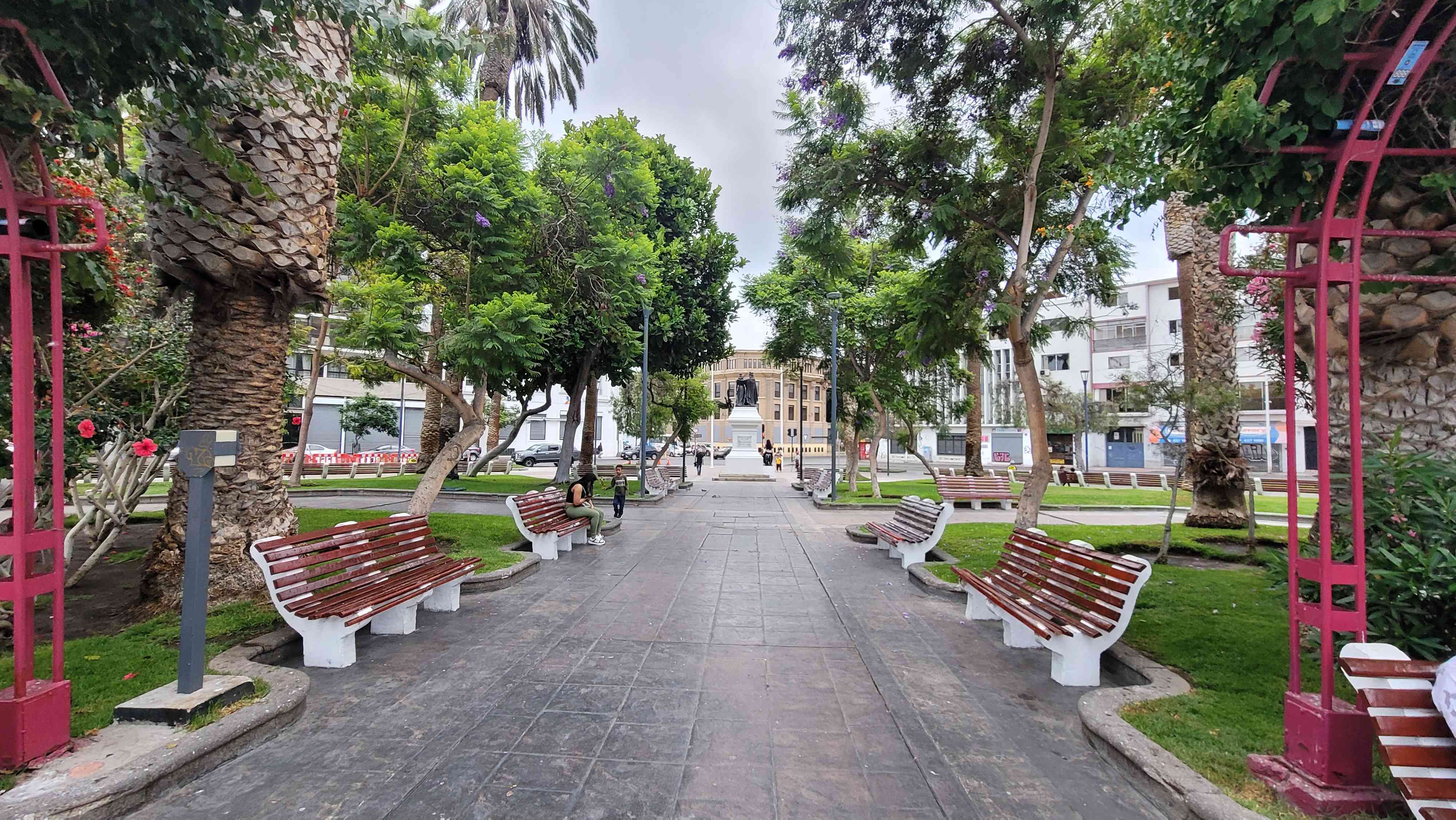 Plaza Coln Antofagasta chile pictures