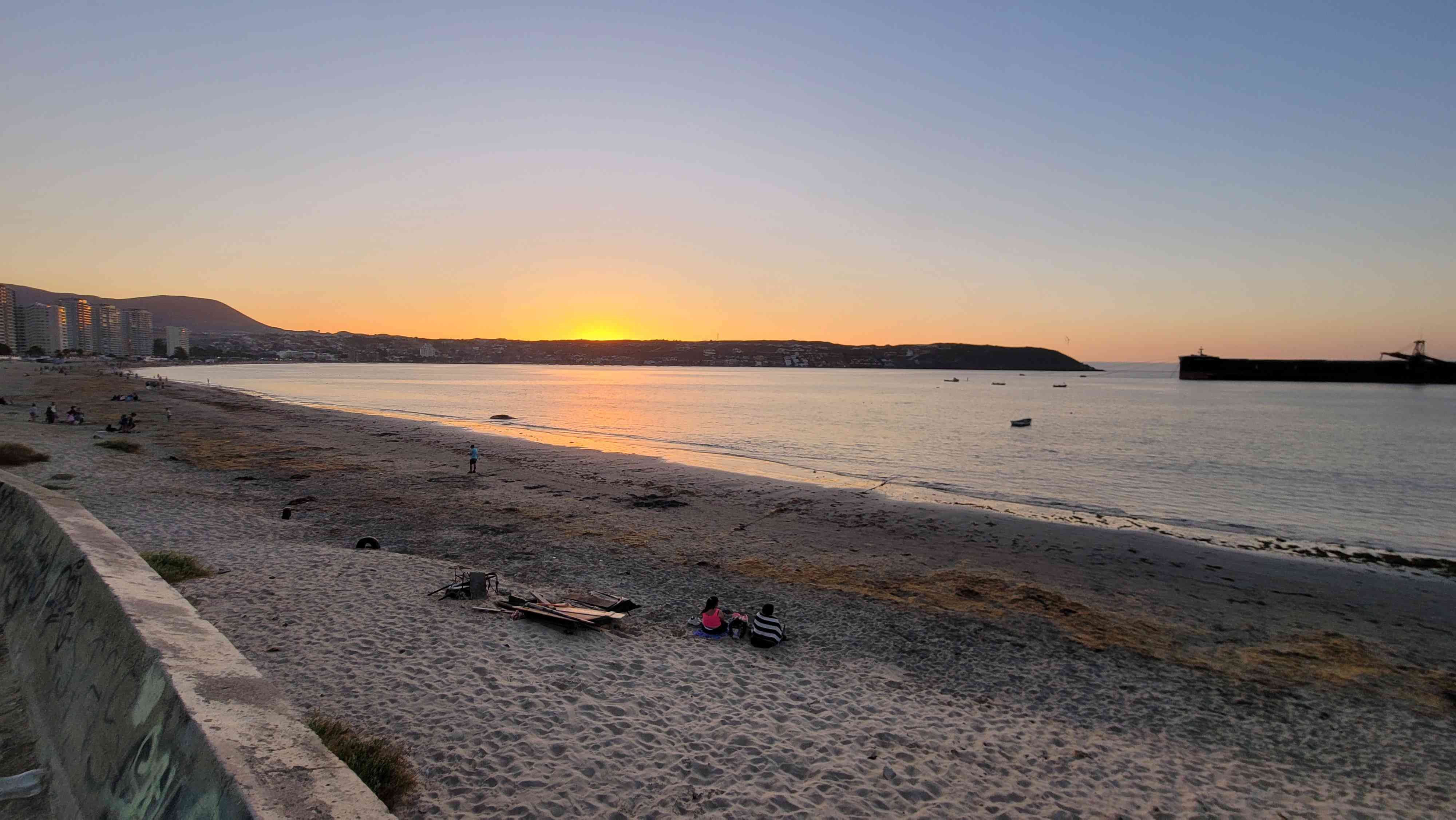 La Herradura Beach in Coquimbo Chile