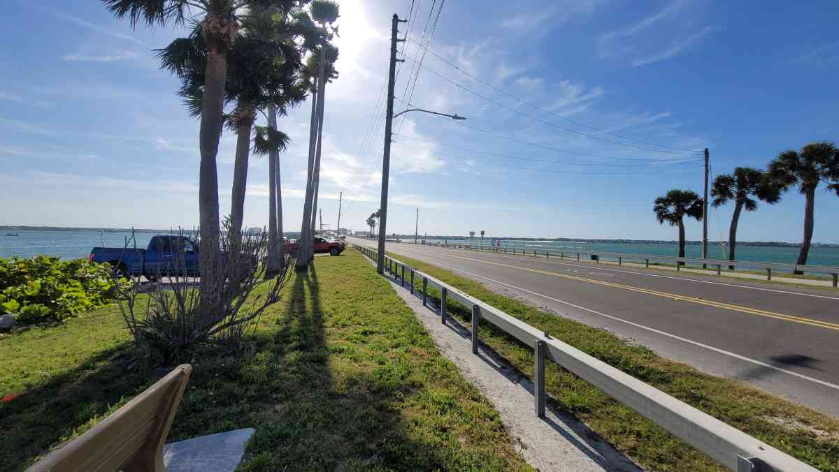 The Dunedin Causeway to Honeymoon Island